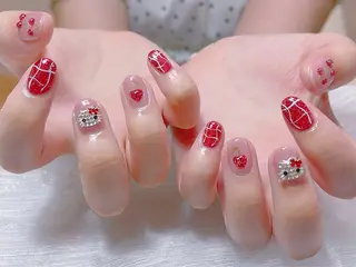 ネイル 🎀ネイルサロン エクラYUI🎀のネイルデザイン