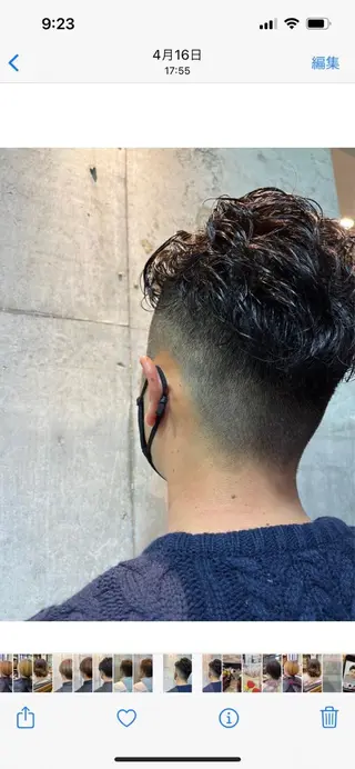 メンズ 佐瀬竜矢PRIMAL /portのヘアスタイル