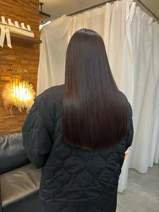 ロング パーマ／透明感 🍃Hidetoraのヘアスタイル