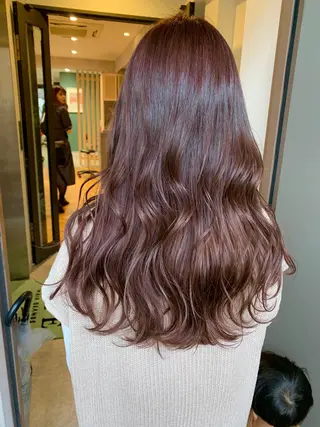 ロング カラー 髪質改善will hairdesignのヘアスタイル