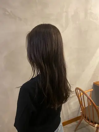 セミロング 🍁ロングパーマ.ニ ュアンス🍁陸来のヘアスタイル