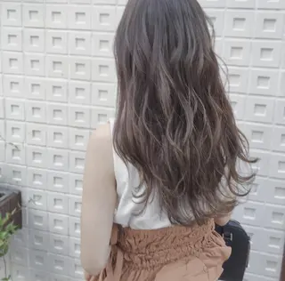 セミロング カラー マツエク・マツパ 🌈髪質改善カラーの 🌈坂本侑樹のヘアスタイル