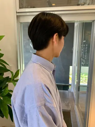 メンズ 名竹聖治/透明感 カラー/縮毛矯正のヘアスタイル