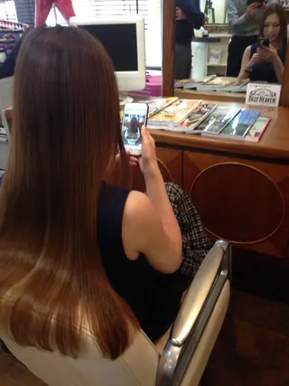 ロング ブルーヘブン TAKESHIのヘアスタイル