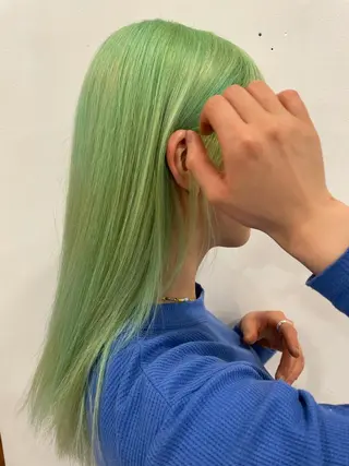 ロング カラー 吉田一輝 外国人パーマのヘアスタイル