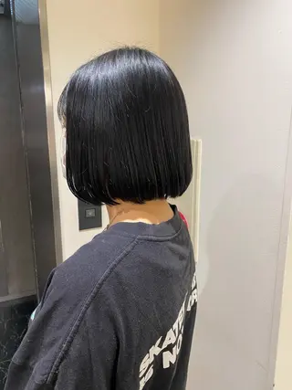 ミディアム カラー ヘアアレンジ ボブ /ニュアンス/ satomi🧸💖のヘアスタイル