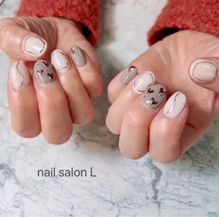 ネイル 吉川市 ネイルサロンLのネイルデザイン