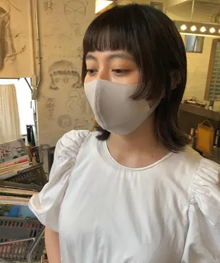 ミディアム NOUN所属・eri kinjoのヘアスタイル