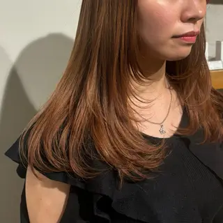 セミロング オーガニックカラー/ 表参道/ルカのヘアスタイル