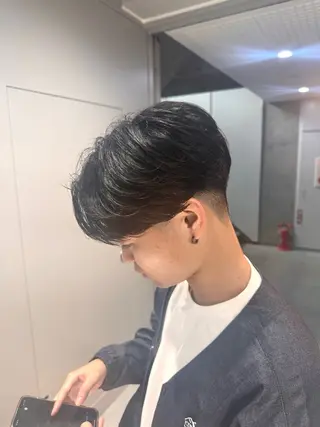 ショート パーマ メンズ 【メンズサロン】 BLUCK 横浜のヘアスタイル