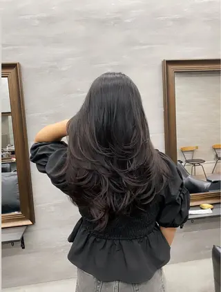 ロング カラー 🔷似合わせのプロ KUMA🔷のヘアスタイル