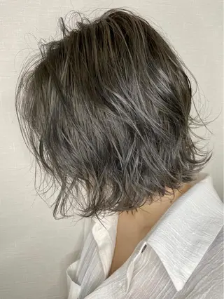 ショート カラー レイヤー×髪質改善 マネージャー安藤光司のヘアスタイル