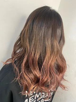 セミロング カラー 【メンズ特化】☀️ 萬納陽介☀️のヘアスタイル