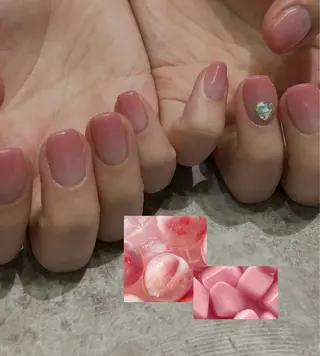 ネイル ニュアンスネイル⌇ Rukka💅🫧のネイルデザイン