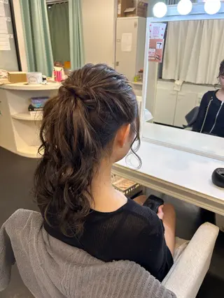 セミロング Hair&make Mars+所属・Mars+ RISAのヘアスタイル