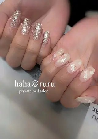 ネイル haha@ ruruのネイルデザイン