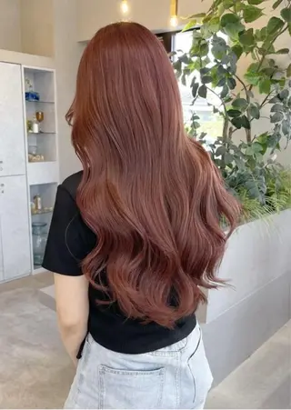 ロング カラー 🍒透明感カラー ストレート🍒moeのヘアスタイル