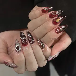 ネイル Dark honey スカルプ専門原宿店のネイルデザイン