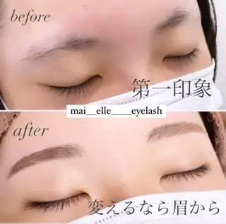 アイブロウ frill eye beauty by ELLE所属・ふわ眉✴︎うぶ眉 🌸maiの眉毛・アイブロウイメージ