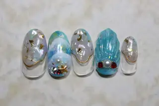 ネイル yu-a☆  ネイル ＆ホワイトニングのネイルデザイン