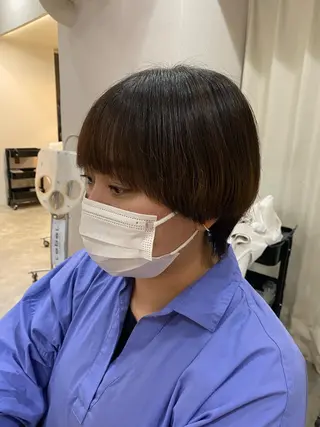 ショート カラー ヘアアレンジ ボブ /ニュアンス/ satomi🧸💖のヘアスタイル