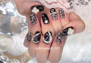 ネイル 23時まで❤︎韓国、 ワンホンネイルのネイルデザイン