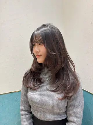 ロング 韓国🇰🇷ヘア/艶 カラー/Shinのヘアスタイル