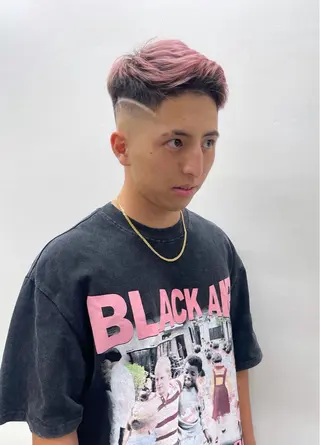 カラー メンズ 森本裕/オーナー/ スパイラルパーマのヘアスタイル