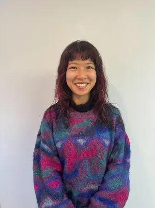 セミロング カラー パーマ Seeknext // Rukaのヘアスタイル