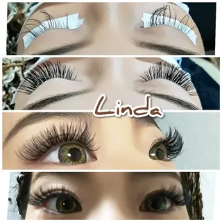 マツエク・マツパ linda lashesのマツエク・マツパデザイン