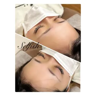 マツエク・マツパ eyelashsalonSelfish所属・. Selfishのマツエク・マツパデザイン