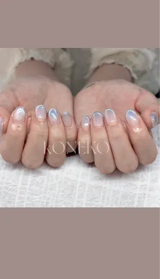 ネイル コネコネイルサロン モデル用のネイルデザイン