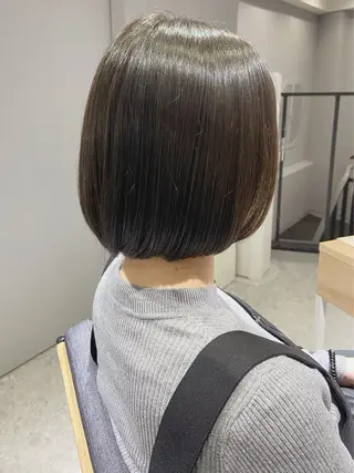 ショート バイエイト所属・名駅/ニュアンスパー マ/ボブ/石田のヘアスタイル