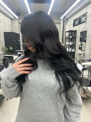 ロング 福田 彩心のヘアスタイル