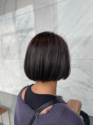 ミディアム 茂木 結希のヘアスタイル