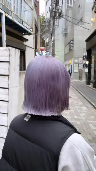 ショート カラー 🔷ダブルカラーハイ トーン🔷櫻井走のヘアスタイル