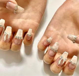 ネイル 🌙🫧CHARME (RUKA)🦋🫧のネイルデザイン