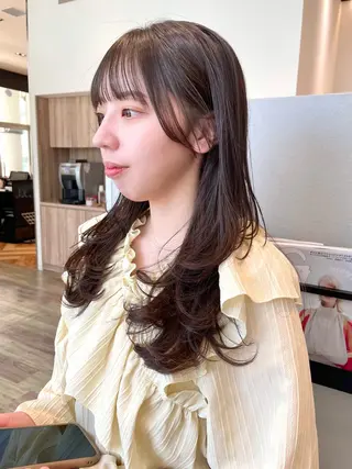 ロング カラー BELLA/天王寺/ 似合わせ/木浦心のヘアスタイル