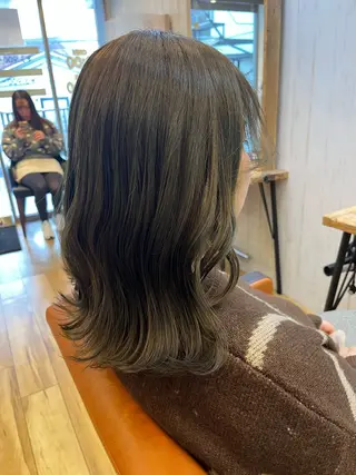ミディアム カラー Agu  hair you所属・♡ yumaのヘアスタイル