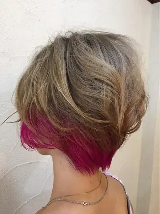 ショート カラー ✂︎中山竜哉✂︎ 川崎スタイリストのヘアスタイル