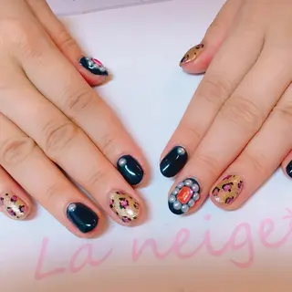 ネイル La neige* yuki 🥯🍑のネイルデザイン