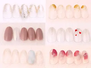 ネイル クレアラルーチェ京橋店所属・よしの りえのネイルデザイン