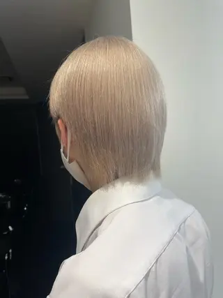 カラー メンズ ケアブリーチ🌟 ♢WATARU♢のヘアスタイル