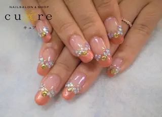 セミロング ネイル ネイルサロン Cureのネイルデザイン