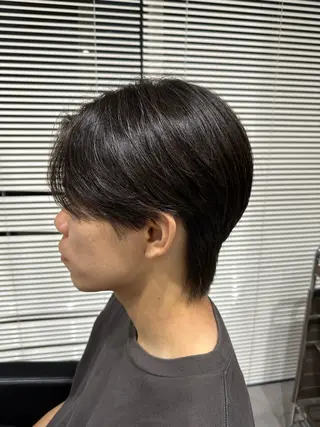 ショート パーマ メンズ ユウ🪄 パーマ指名No1のヘアスタイル