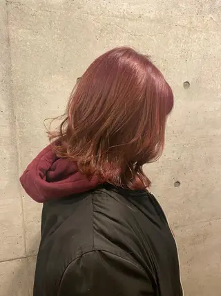 ミディアム カラー 後藤紗英/髪質改善 /オリーブベージュのヘアスタイル