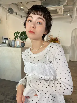 ショート Terve.野崎 真里奈のヘアスタイル
