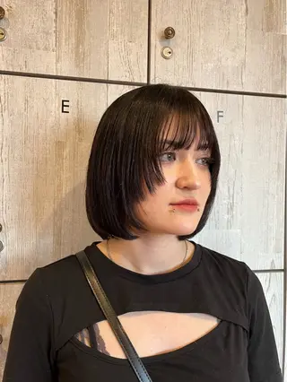 ショート フルールドソレイユ所属・♡ナナコ♡ レイヤー/艶髪のヘアスタイル