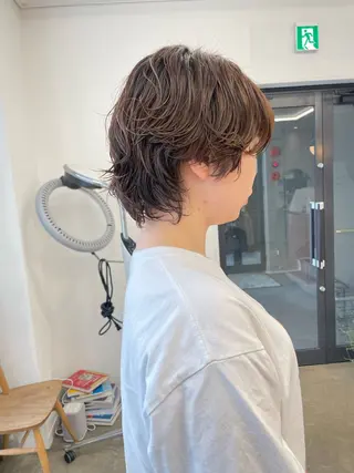 ショート パーマ pole所属・【pole】 minaのヘアスタイル