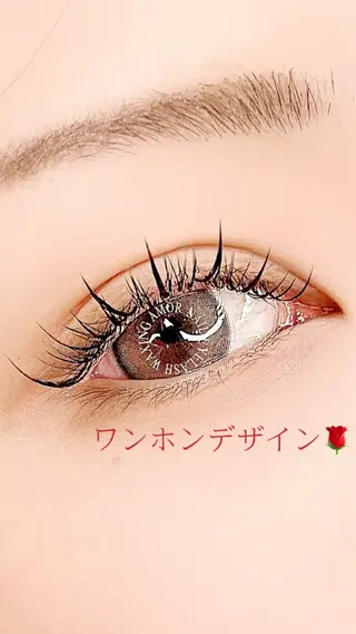 マツエク・マツパ Amor所属・AMOR EYELASHのマツエク・マツパデザイン